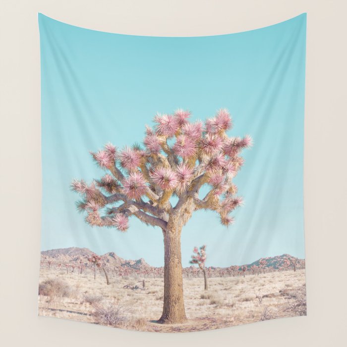 Desert Dream - Joshua Tree Landscape Photography Wall Tapestry Gallery Image 4