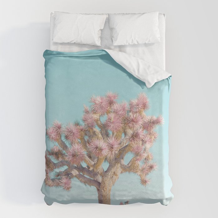 Desert Dream - Joshua Tree Landscape Photography Duvet Cover Gallery Image 1