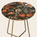 Autumn Winter Flowers Side Table Gallery Image 2