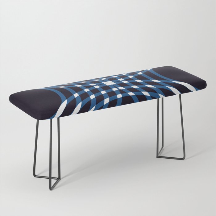 Interwoven - blue Bench Gallery Image 1