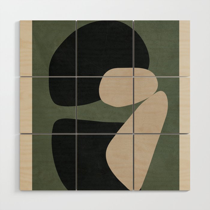 Abstract Balance 1 Wood Wall Art Gallery Image 1