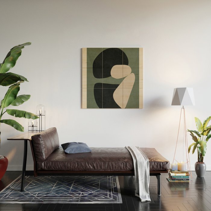 Abstract Balance 1 Wood Wall Art Gallery Image 2
