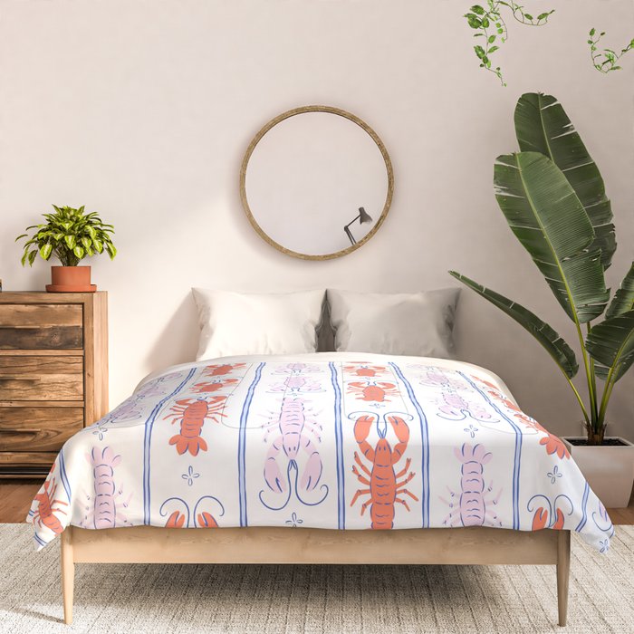 Lobster Stripe Pattern Comforter Gallery Image 3