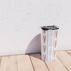 Lobster Stripe Pattern Travel Mug Gallery Image 4