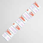 Lobster Stripe Pattern Table Runner Gallery Image 3