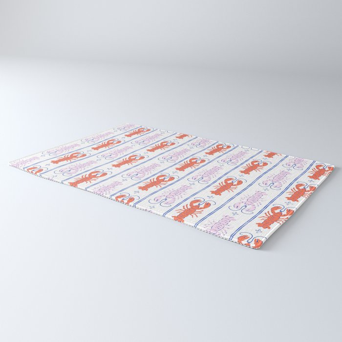 Lobster Stripe Pattern Rug Gallery Image 3