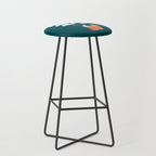 Hot cloud baloon - moon and star Stool Gallery Image 1