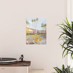 Poolside at the Saguaro Hotel Panorama - Palm Springs, California Poster Gallery Image 2