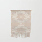 Southwestern Minimalism - Neutral Pink Wall Hanging Gallery Image 1