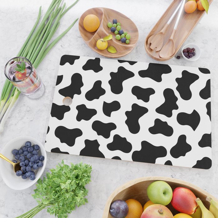 Moo Cow Print Cutting Board Gallery Image 2