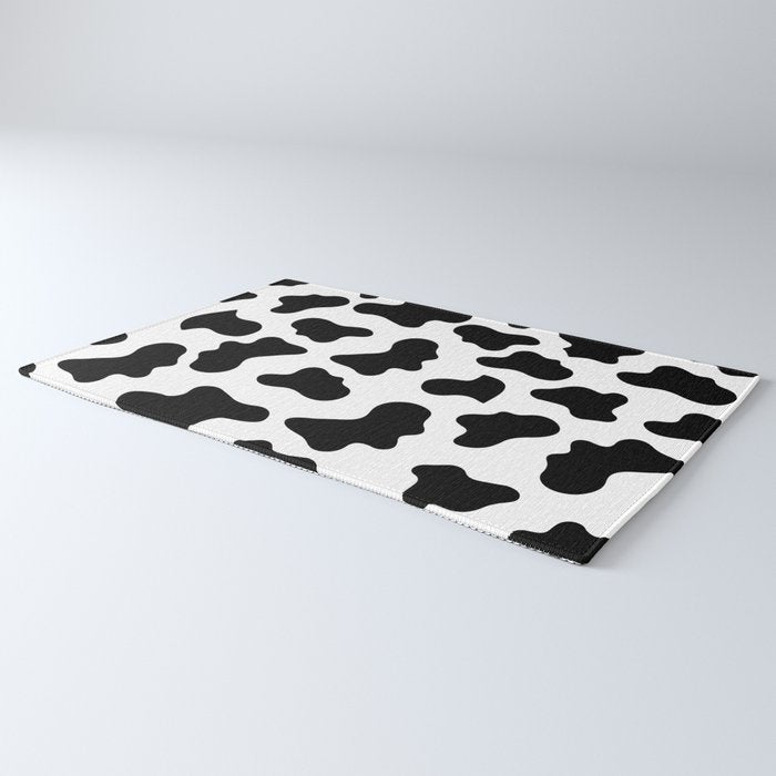 Moo Cow Print Rug Gallery Image 3