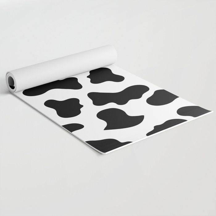 Moo Cow Print Yoga Mat Gallery Image 2
