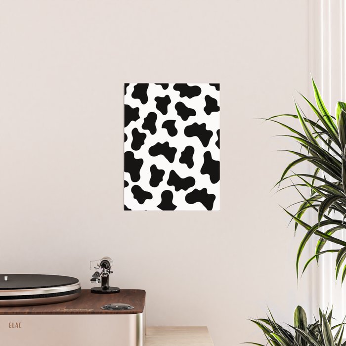 Moo Cow Print Poster Gallery Image 2