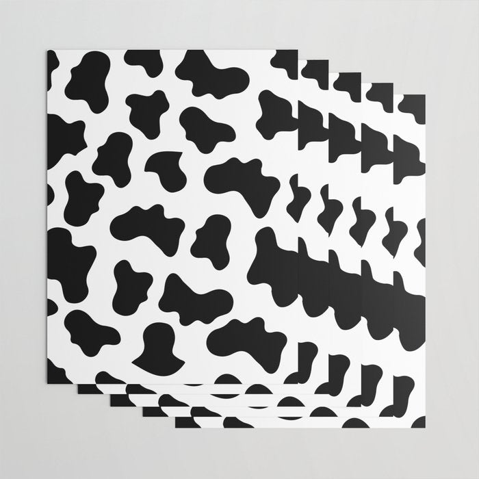 Moo Cow Print Wrapping Paper Gallery Image 3