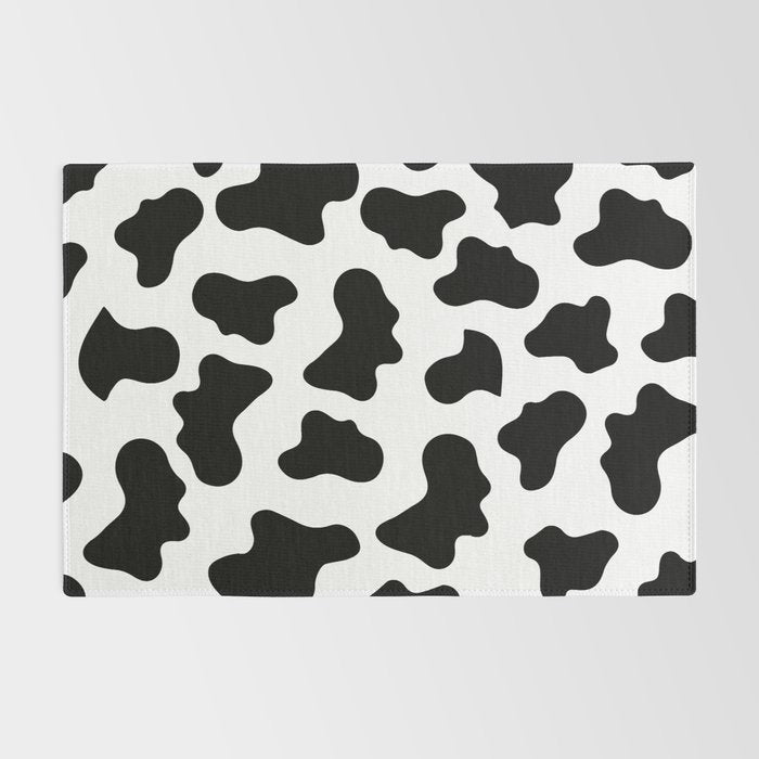 Moo Cow Print Rug Gallery Image 2