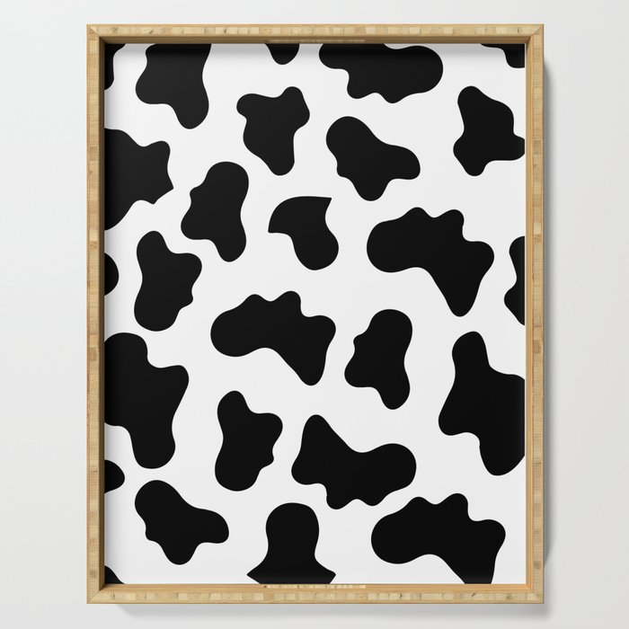 Moo Cow Print Serving Tray Gallery Image 1