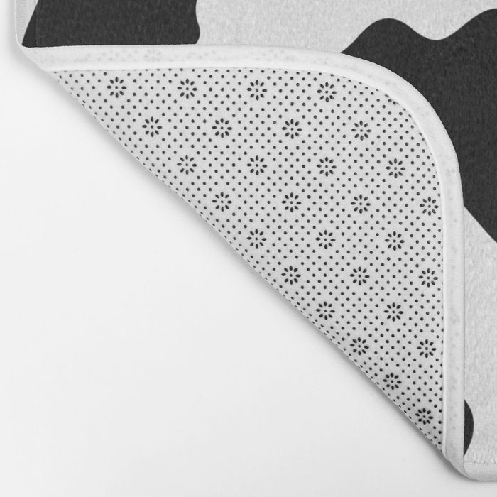Moo Cow Print Bath Mat Gallery Image 2
