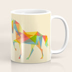 Fractal Geometric Unicorn Coffee Mug Gallery Image 1