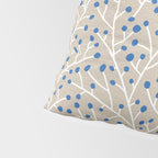Blue & White Berry Branches Pillow Sham Gallery Image 4