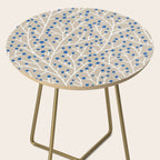 Blue & White Berry Branches Side Table Gallery Image 2