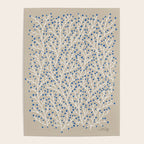 Blue & White Berry Branches Poster Gallery Image 4