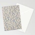 Blue & White Berry Branches Stationery Card Gallery Image 2