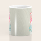 Flamingos by Andrea Lauren  Coffee Mug Gallery Image 4