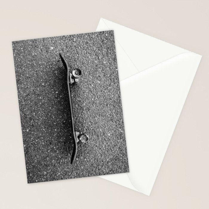 Resting Skateboard Stationery Card Gallery Image 2