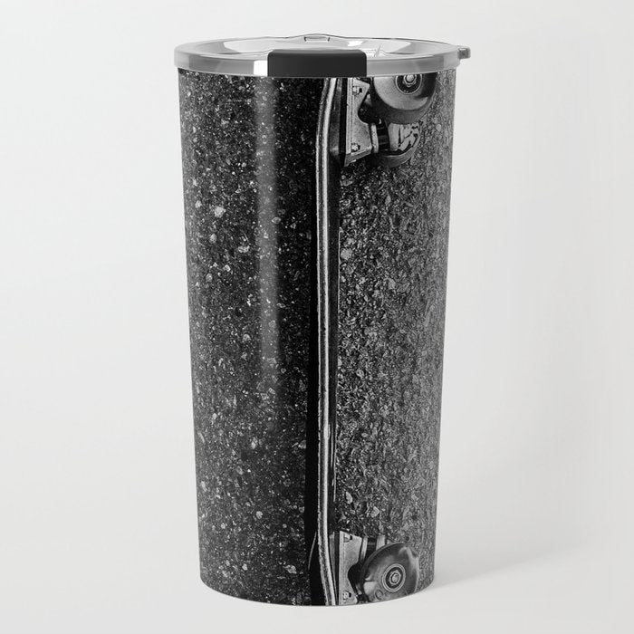Resting Skateboard Travel Mug Gallery Image 1