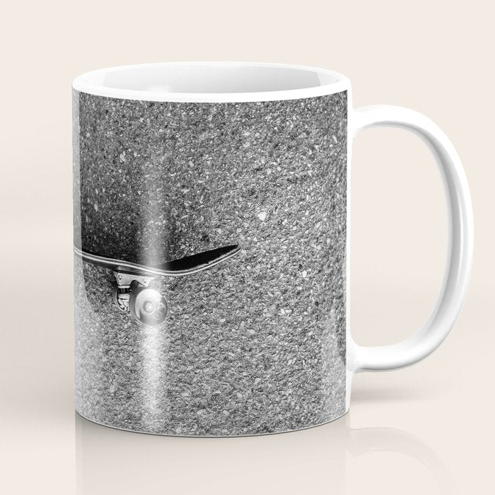 Resting Skateboard Coffee Mug Gallery Image 1