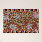 Aboriginal Art Authentic â Mountains Welcome Mat Gallery Image 1