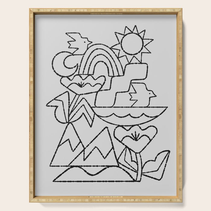 Stack No. 1 Serving Tray Gallery Image 1