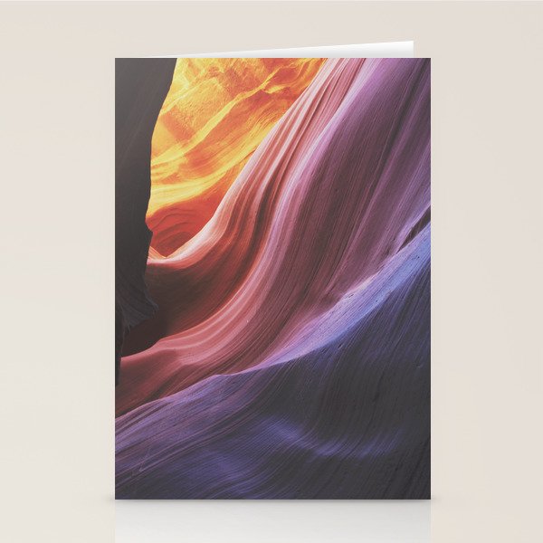 Antelope Canyon Stationery Card Gallery Image 2