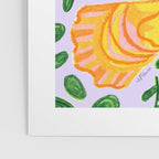 Art Deco Shells in Gold & Orange Poster Gallery Image 3