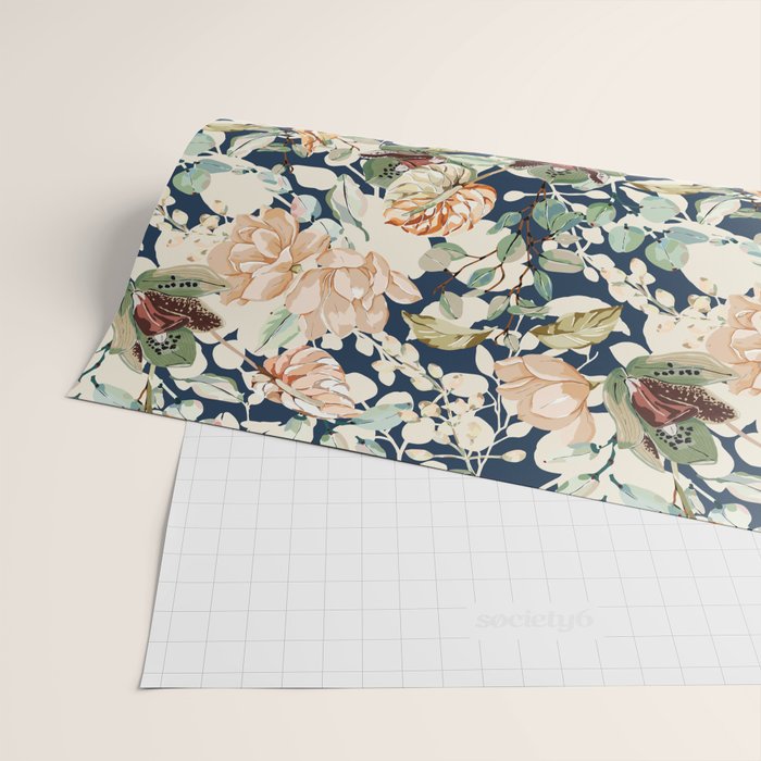 Lush colorful exotic garden D Wrapping Paper Gallery Image 2