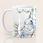 Blue Delphinium Flowers Coffee Mug Gallery Image 3