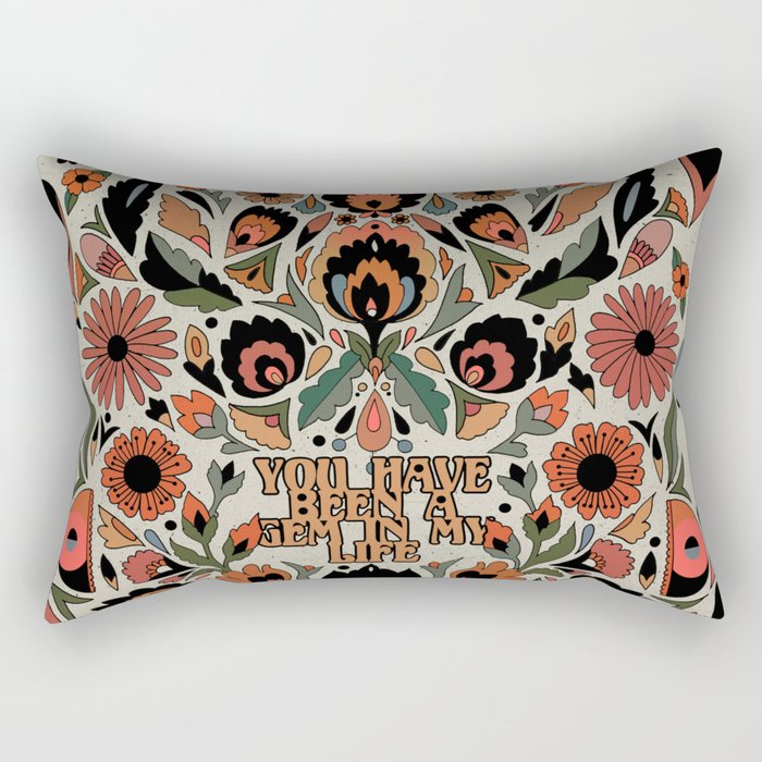 Gem In My Life Rectangular Pillow Gallery Image 2