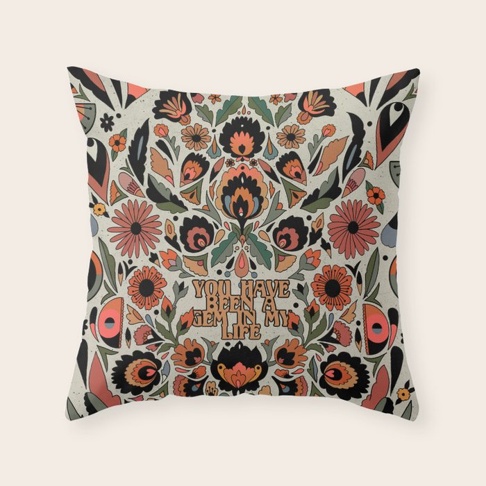 Gem In My Life Throw Pillow Gallery Image 6