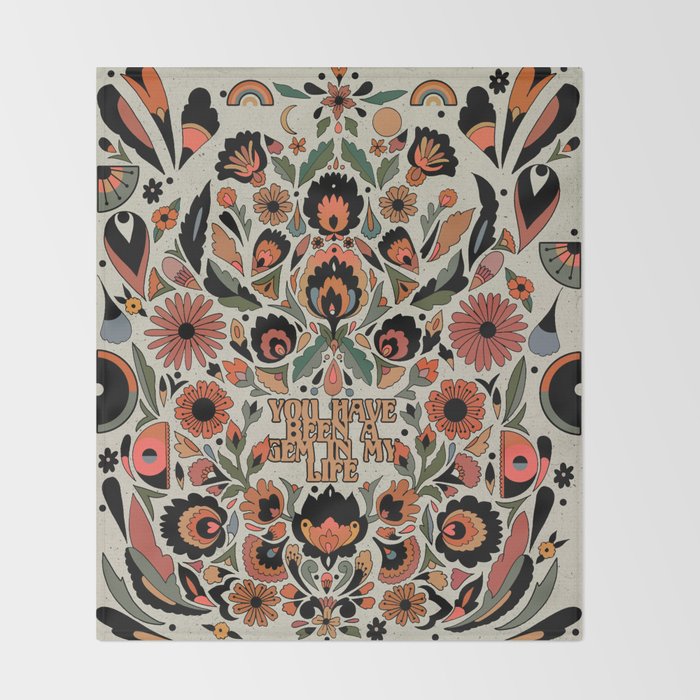Gem In My Life Throw Blanket Gallery Image 2