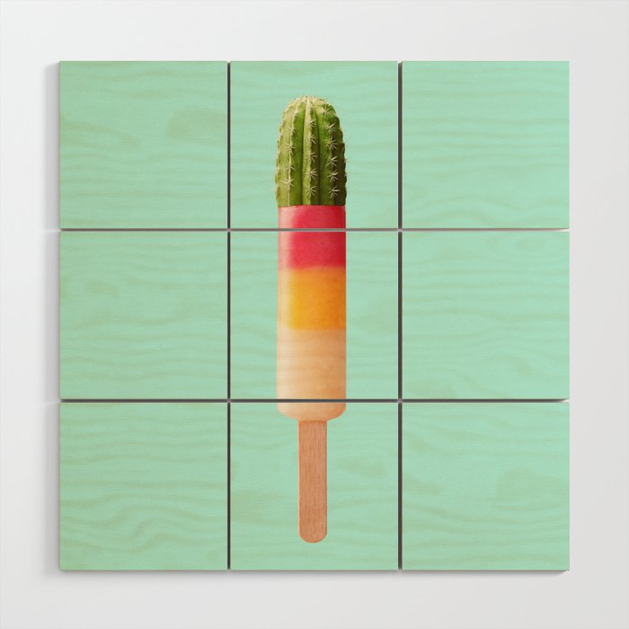 CACTUS POPSICLE Wood Wall Art Gallery Image 1