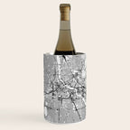 Minneapolis White Map Wine Chiller Gallery Image 1