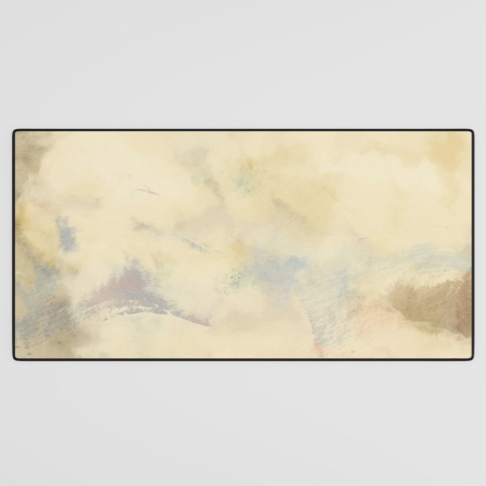 the sky over the fields abstract landscape Desk Mat Gallery Image 3