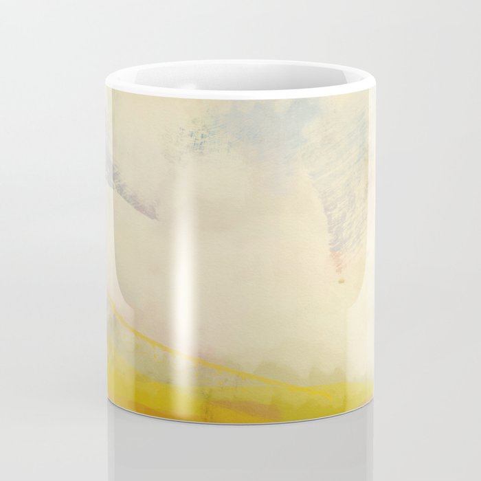 the sky over the fields abstract landscape Coffee Mug Gallery Image 4