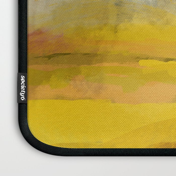 the sky over the fields abstract landscape Laptop Sleeve Gallery Image 3