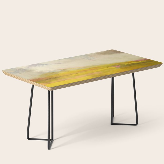 the sky over the fields abstract landscape Coffee Table Gallery Image 1