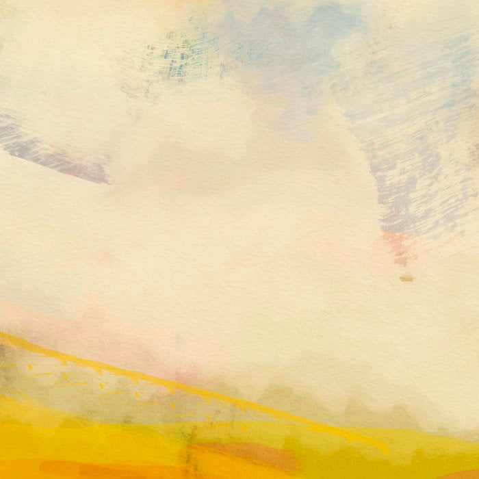 the sky over the fields abstract landscape Coffee Mug Gallery Image 2