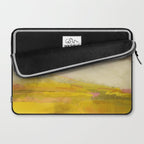 the sky over the fields abstract landscape Laptop Sleeve Gallery Image 2