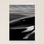 Orca, kill whale whale watching black and white nature photograph - photography - photographs Stationery Card Gallery Image 2