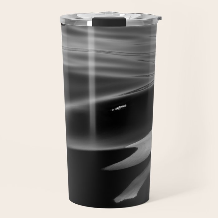 Orca, kill whale whale watching black and white nature photograph - photography - photographs Travel Mug Gallery Image 1