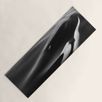 Orca, kill whale whale watching black and white nature photograph - photography - photographs Yoga Mat Gallery Image 1